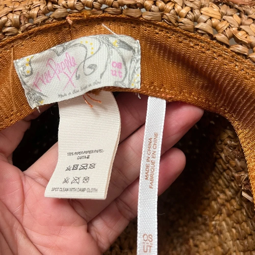 ✨FREE PEOPLE✨Marley Straw Hat - Picture 6 of 7